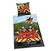 Produktbild Herding Bettwäsche-Set Feuerwehrmann Sam, Baumwolle, Bunt, 200 x 135 cm