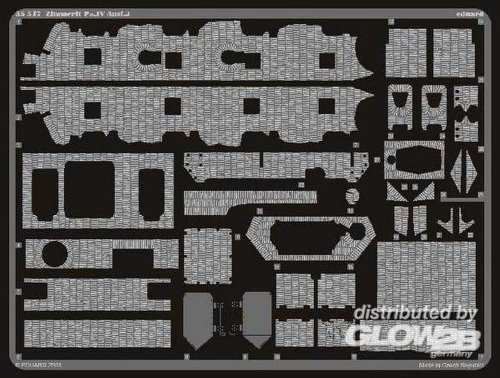 Preisvergleich Produktbild Eduard Accessories 35547 Modellbauzubehör Zimmerit Pz.IV AUSF. J