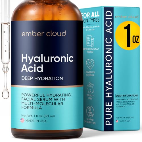 Image of Hyaluronic Acid Serum for Face, Neck & Lips Low Molecular 1 Oz