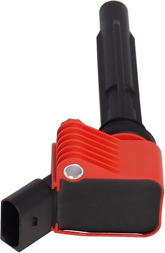 Miniatura 3 de ENA Juego de 4 bobinas de encendido rojas compatibles con Audi Volkswagen A6 A8 Quattro Q7 Q8 S4 S5 S5 Sportback SQ5 S8 SQ7 RS5 RS5 Beetle Sportback