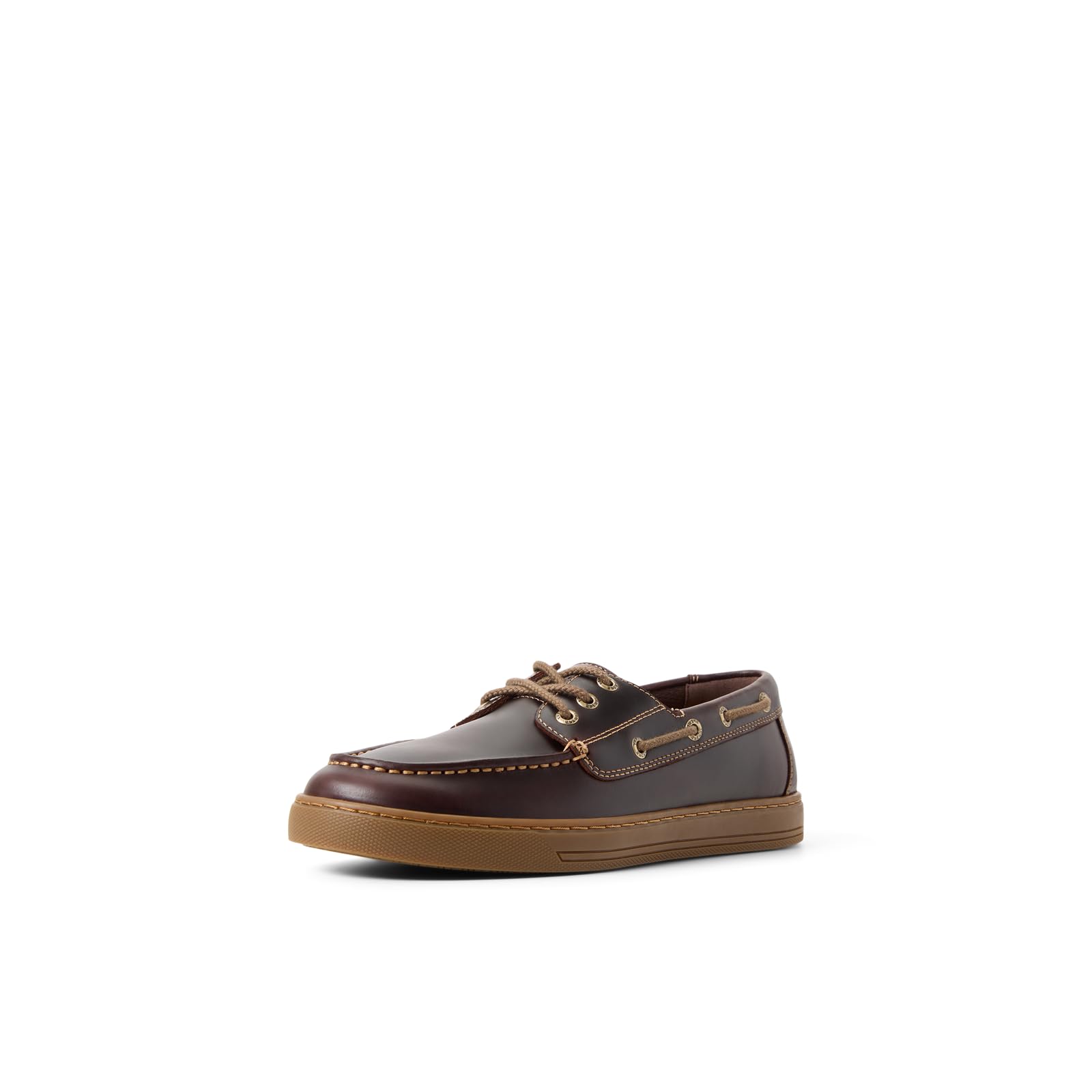 Photo 1 of Sperry Men's Como Moc Leather Boat Shoe, Amaretto, Size 11