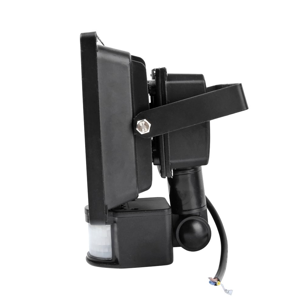 30W Faretto LED con Sensore di Movimento,Faro SMD LED da Esterno,IP65 Proiettore LED,Bianco Caldo,Ideale per il Giardino,Cortile,Corridoio,Garage