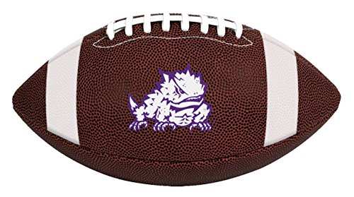 Rawlings Official NCAA Air It Out Gametime Football, Youth Size, Texas Christian Horned Frogs