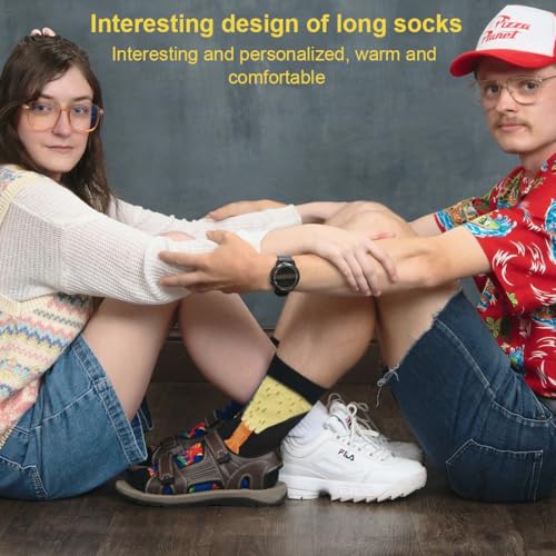 NOPKESV 2 Paare Hühnerbeinsocken für Erwachsene Lustige Hühnerbeine Sockenkostüm für Frauen personalisierte Stulpen Overknee Strümpfe Vogeltatzen Design lustige Geschenkidee Geschenk zum Valentinstag