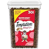Temptations Cat Treats MixUps Backyard Cookout Flavor Crunchy, Soft Cat Treats, 30 oz. Tub