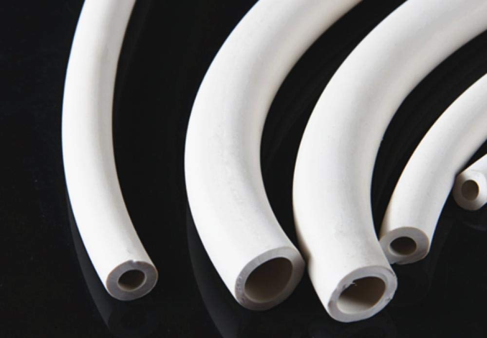 Tubo de goma, tubo de vacío de succión de esmalte, tubo de goma blanco para experimentos, 2/3/4/5/6/8 / 1619mm-50 * 80 mm * 2 m