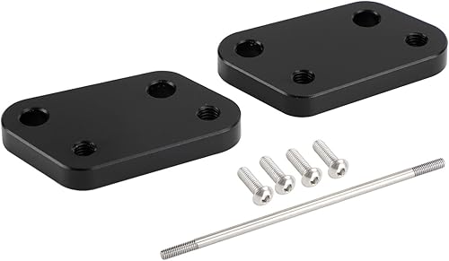 Miniatura 6 de Areyourshop Reposapiés trasero Base Elevar Move Back Plate para Suzuki Gixxer 250 SF250 2020-2022