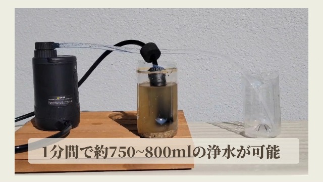 Amazon | 【防災士監修】YZO 携帯浄水器 災害 浄水器 アウトドア 電動