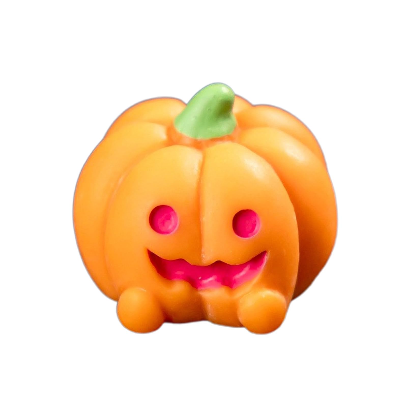 Elnwnnkc Festival Miniature Pumpkin Ghostly Bat Statue Resins Figurines Statue Halloween Desktop Decoration for Party Display Halloween Miniature Figurine