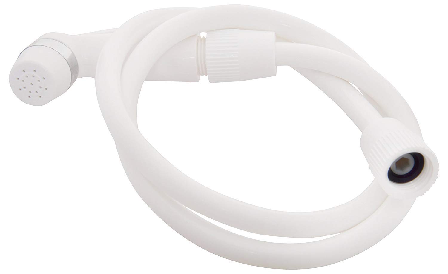 WATERTEC Plastic Glossy Health Faucet with Flexible Tube (White ) - 3 Piece (B07VYNFG83) Amazon Price History, Amazon Price Tracker