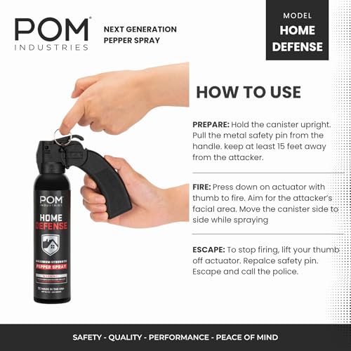 POM Pepper Spray Home Defense