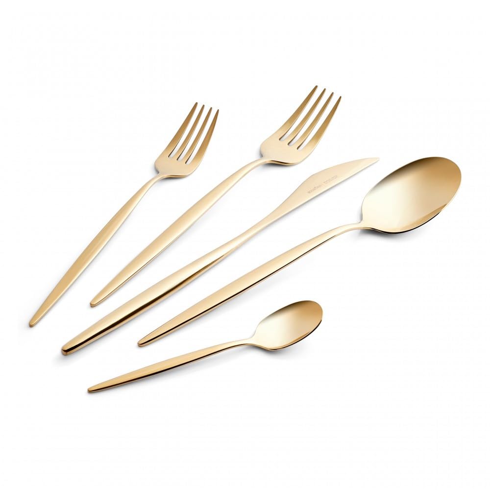 Karaca Lızbon Gold 6-Personen 30-teiliges Besteckset
