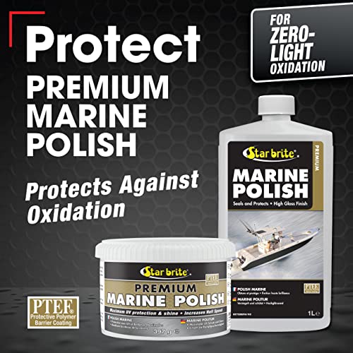 STAR BRITE Premium Marine Polish, Maximum UV Protection & High Gloss Finish, UV Inhibitors Stop Fading - Image 2