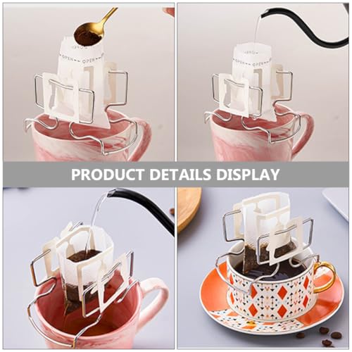 Support à café suspendu réutilisable en inox pour une extraction expresso parfaite - 6