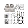 yeedaky New Cylinder Piston Gasket Kit 3021635, 3021638, 3021639 for ATV Sportsman 800 2011-2014 80mm Aftermarket Automotive Parts Replacement OE#5134073, 5247360, 5254357