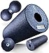 Fas-Train® Faszienrolle - [4-teiliges] Foam Roll Set für effektives Faszientraining - Starter-Set für den perfekten Einstieg ins Training mit Massagerollen - Inkl. Poster & Tasche I Schaumstoffrolle