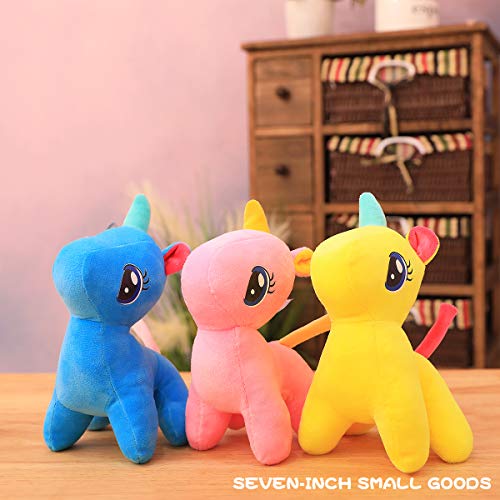 Image of KEKEMI Non-Toxic Hugable Cute Stuff Teddy Bear Soft Toys for Kids /Gift, Size - 7 Inches (Pack of 3)