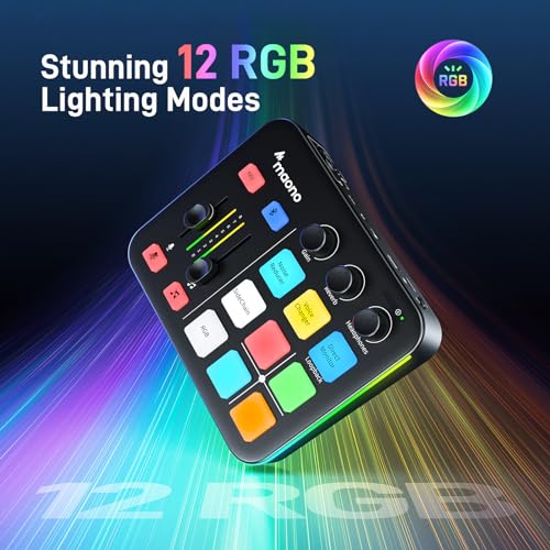 Maono G1 NEO Gaming Audio Mixer, Audio Interface thumb #4