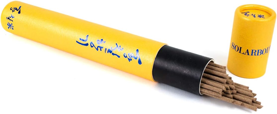 HSP World SOLARBODY Dendropanax Korean Natural Incense Sticks for Spa, Yoga, Meditation (30 Sticks)