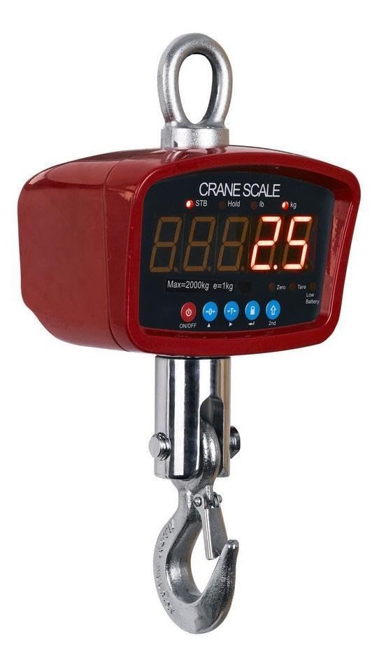 3000 LB x 1 LB Crane Scales Hanging OP-924A- 3K New