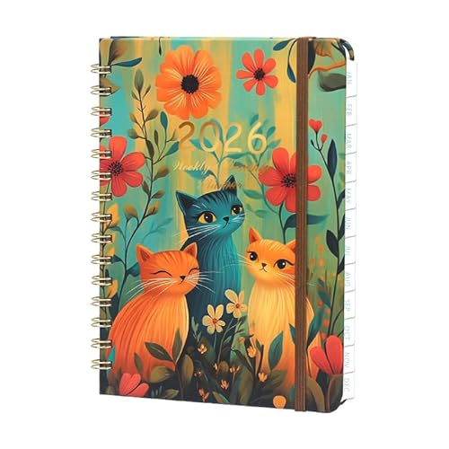 HFJEM 蒠 2026Nn܂ p A5 }X[ J_[ L tt 킢 ^ XPW[ EB[N[ ubNdl _CA[ m[g CfbNXxt d ׋  \蒠 Abv ڕWB (A)