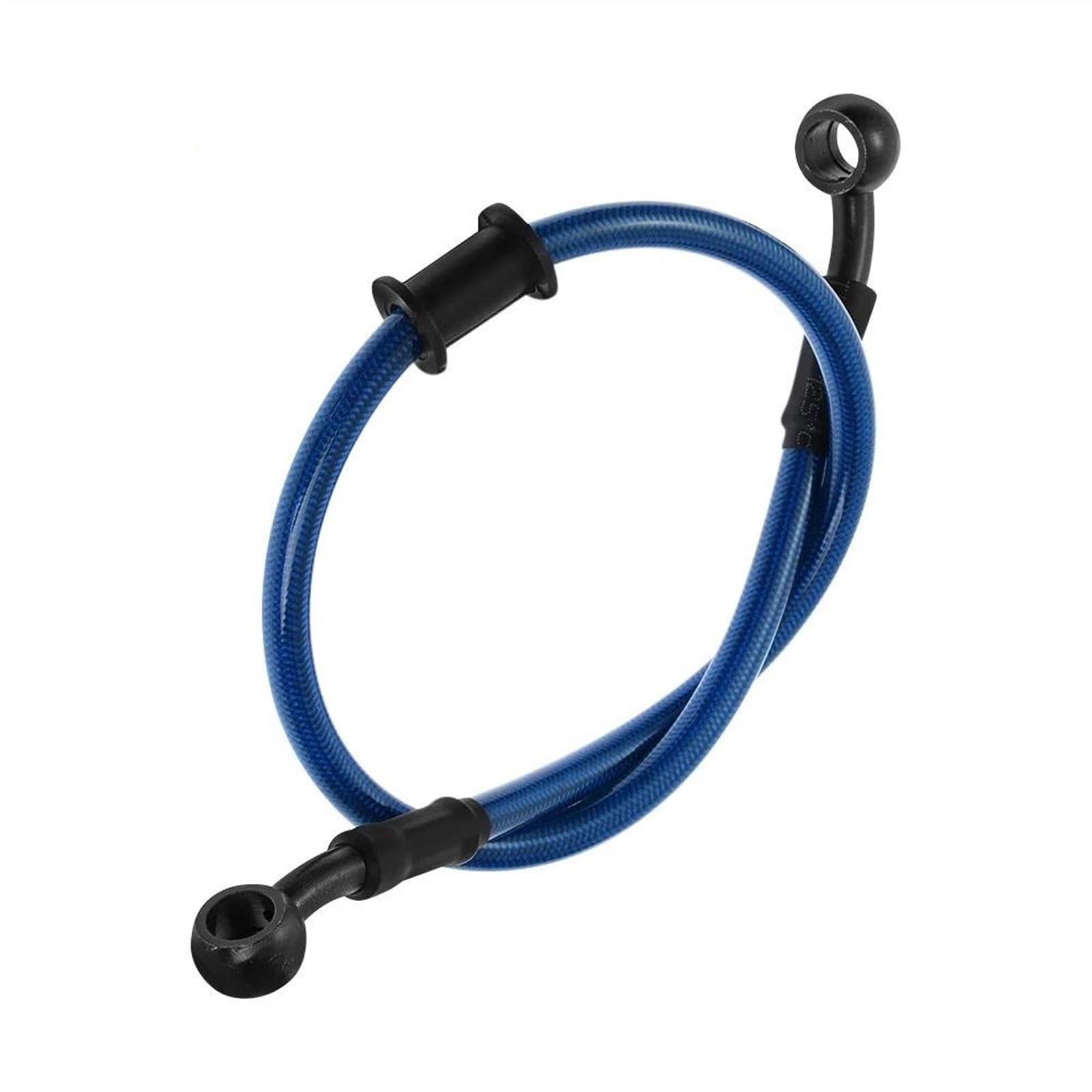 Ksxzw Blue Motorbike Part Motorcycle Brake Line Motorbike Braided Steel Hydraulic Clutch Oil Hose Tube 700Mm(Blue)