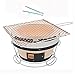 Wielofunkcyjny węgiel drzewny grill grill,żeliwny węgiel drzewny grill grill oryginalny gliny węgiel drzewny grill japoński grill mini gospodarstwa domowe grill Piec na węgiel drzewny (Size : C)