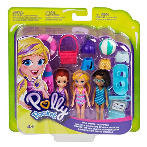 Polly Pocket - Polly Pocket! 3 Bonecas Aventura na Agua, Mattel, GFR09, Multicor