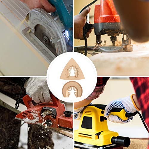 NICEXMAS 2 PeÃ§as de LÃ¢minas Oscilantes de Carboneto de MÃºltiplas Ferramentas de SubstituiÃ§Ã£o de