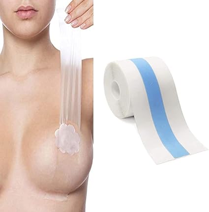 Nastro Sollevamento Seno - 5m X 5cm, Invisibile, Impermeabile, Per Abiti Scollati, Reggiseni Senza Spalline - Foto 3