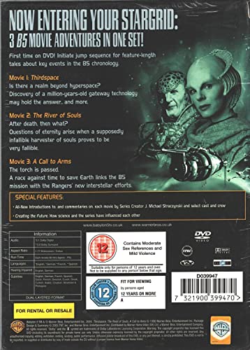 Babylon 5 Movie Box Set - Thirdspace/River of Souls/A Call to Arms [DVD] - Image 2