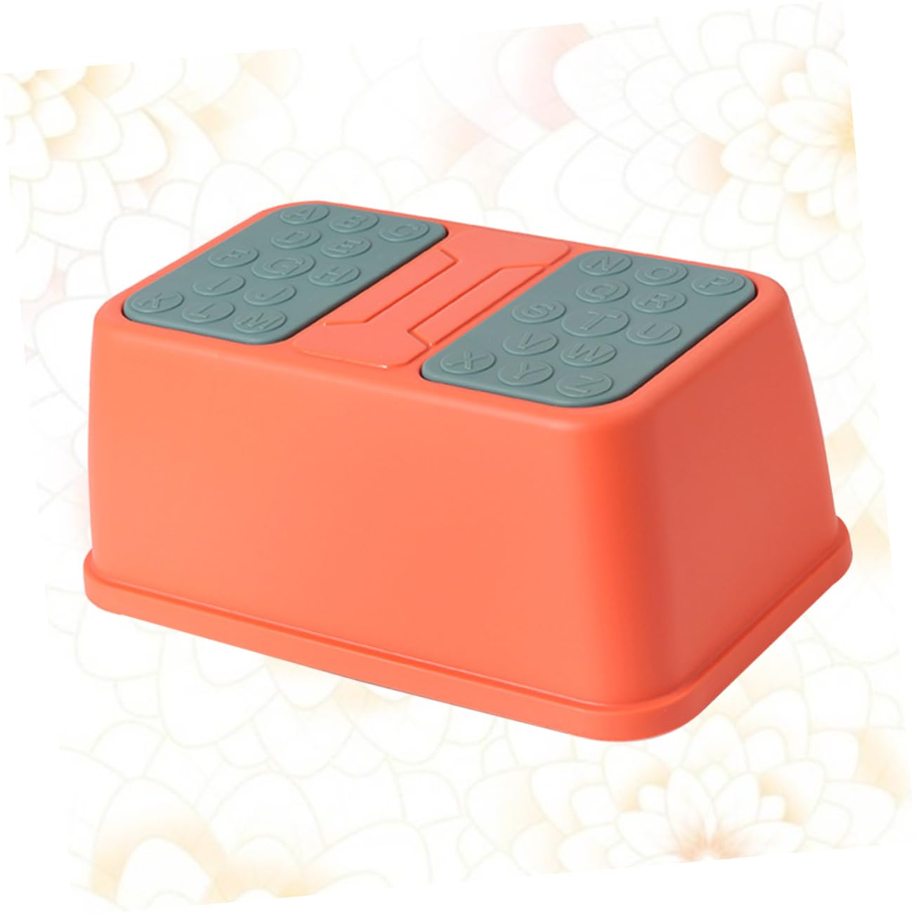 CIYODO Non-Slip Plastic Step Stool for Boy Girl Red Footstool for Hand Washing Single Layer Design for Potty Training Safe and Stable Bathroom Accessory