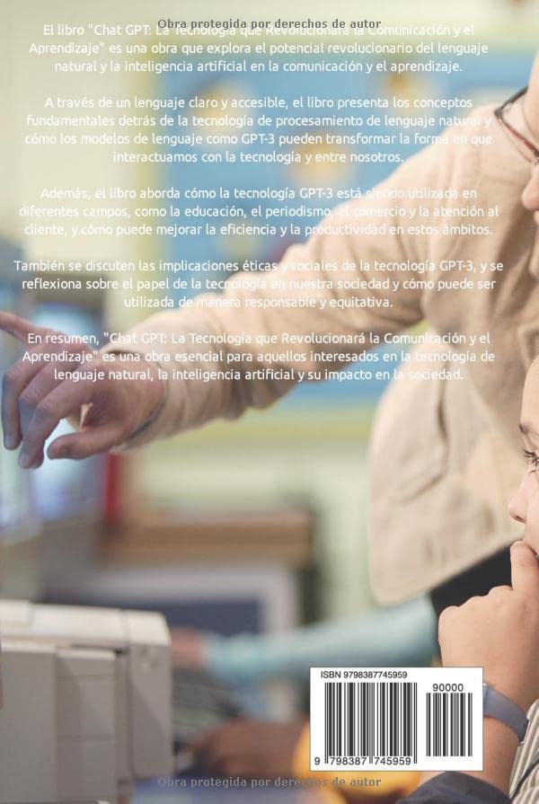 Miniatura 2 de Chat GPT La Tecnología que Revolucionará la Comunicación y el Aprendizaje (Spanish Edition)