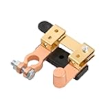 MTRPS Knife Blade Master Switch, 12V 24V Top Post Negative Battery Disconnect Shut Off Switch, Heavy Duty Knife Blade Isolator Power Cutoff Shutoff Switches for Car Truck RV (Horizontal)