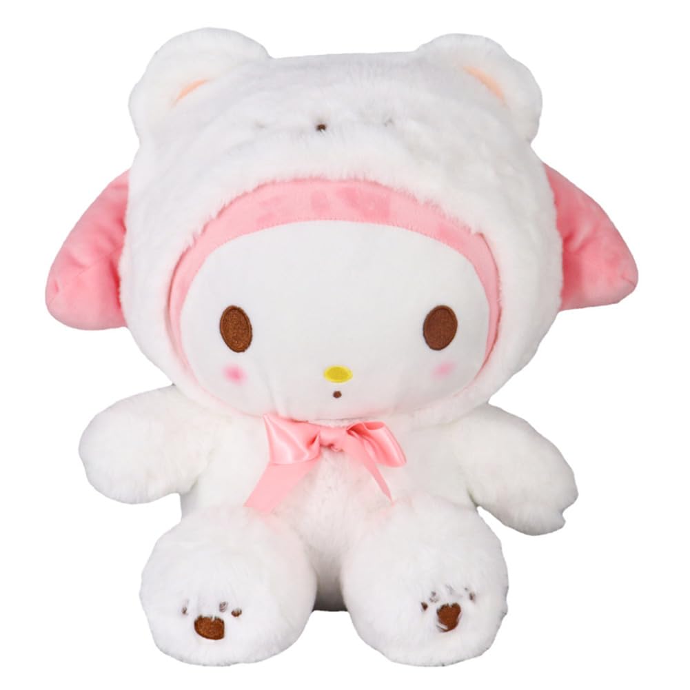 SimmpuBunny Plush Toys,Me-lod Plush Dolls Cute Cartoon Plush Stuffed Doll Soft Me-lod Rabbit Cuddly Toy Fun Gift Anime Doll Pillow Gift for Kids,Decoration in Car Office Room 20 cm