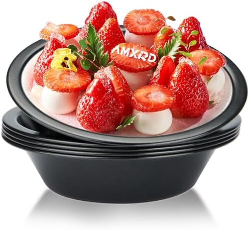 Proshopping 8-Pack Mini Pie Pans - 5 Inch Round Carbon Steel Nonstick Baking Tins For Individual Pies & Tarts
