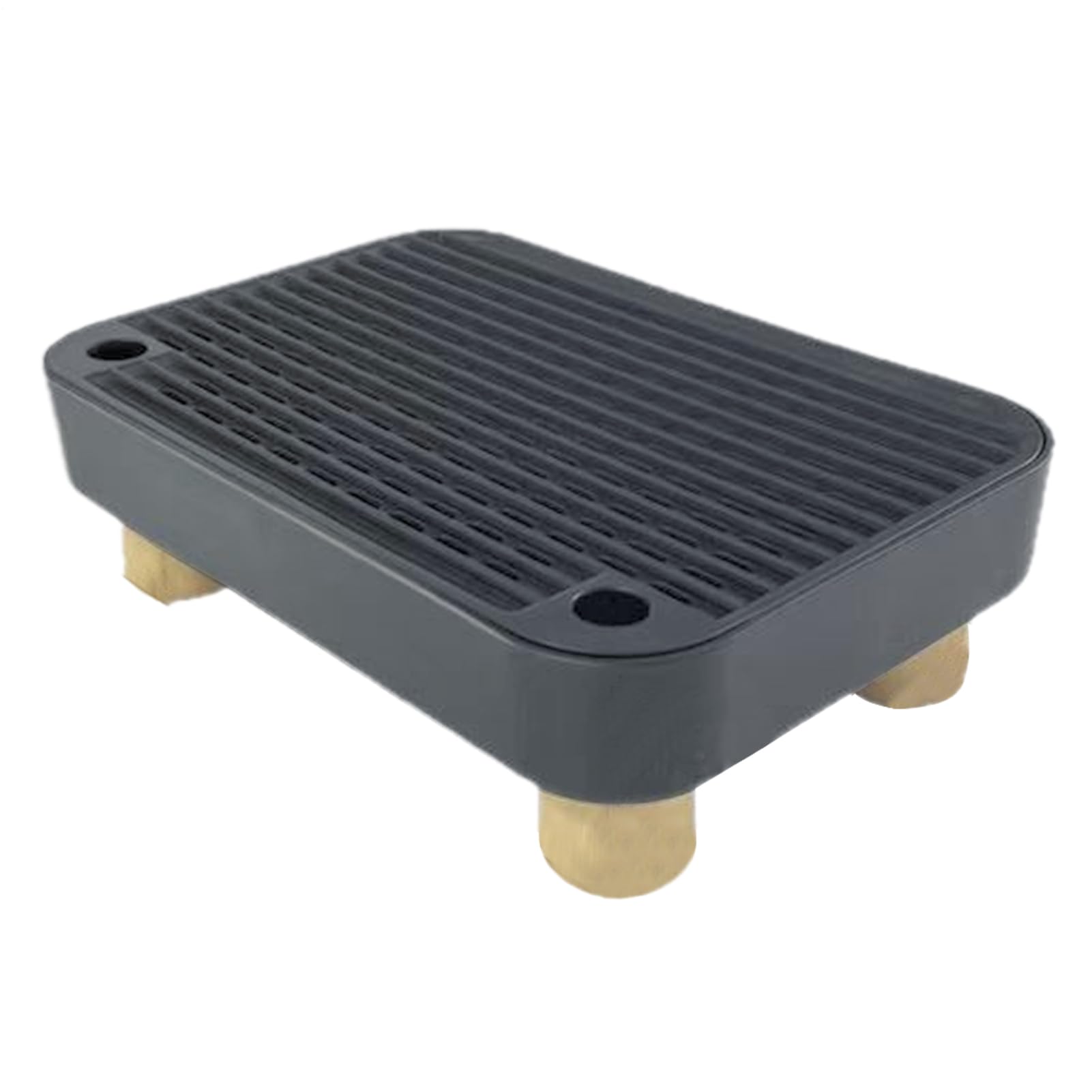 Escalier pour bac à litière de chat anti-projection avec tapis chat âgé