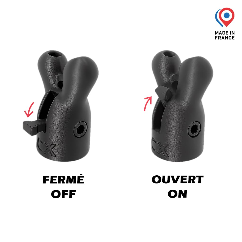 Bouchons Inhalateurs ETANCHE et REFERMABLE pour Poppers GC-POP-R™ (TAILLE S)