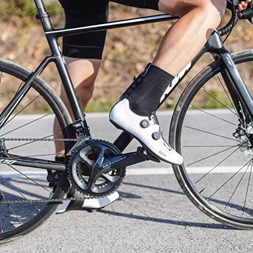 Image of GripGrab Lightweight SL Summer Cycling Socks - 2 Lengths, Road & Gravel | Breathable Coolmax mesh, stretch arch support, short ~3.5 in or tall ~6 in cuff - road, MTB, gravel & indoor biking