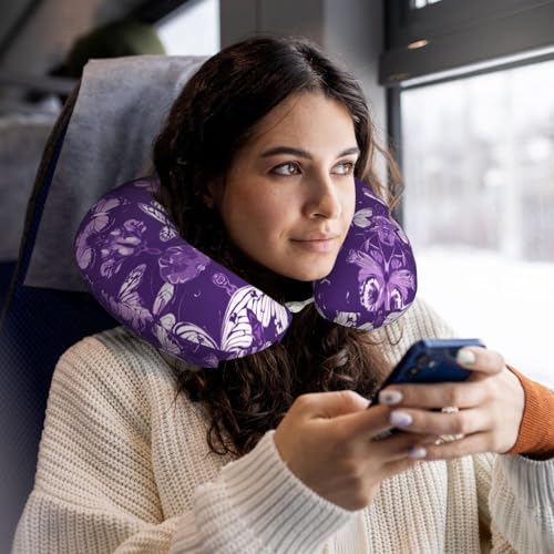 Almohada de espuma viscoelástica para cuello portátil miniatura 6