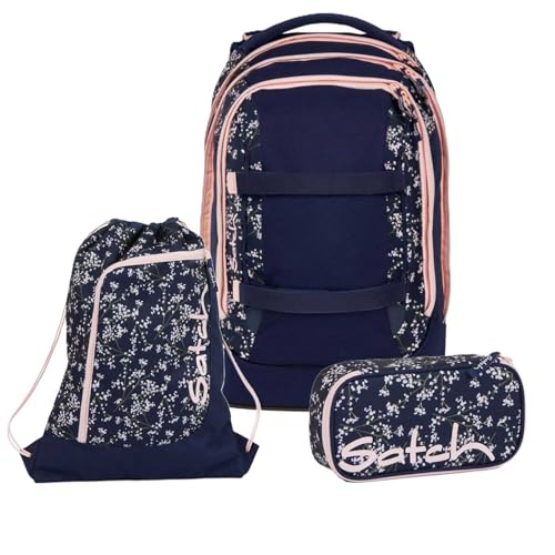 Satch Pack Schulrucksack Set 3tlg. inkl. Schlamperbox und Sportbeutel...