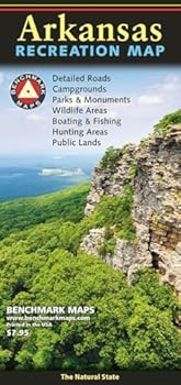 Loose Leaf Arkansas Recreation Map Book
