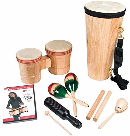 10-Piece Latin American Rhythmic Music Set (Age 3+) by Westco