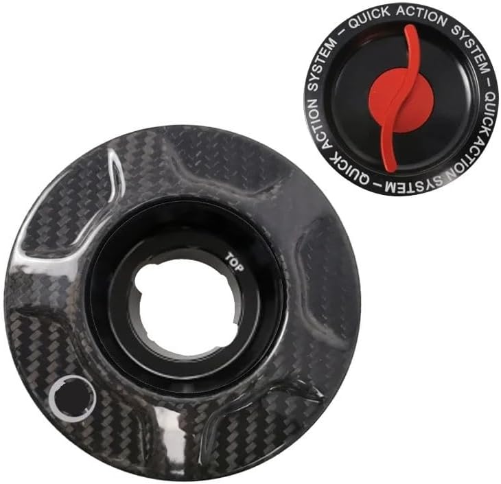 ガソリンロック燃料キャップ オートバイカーボンファイバータンク燃料