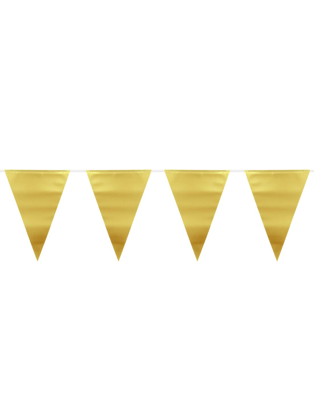 Folat 65873 Matte Gold Flagbanner, Standard Size