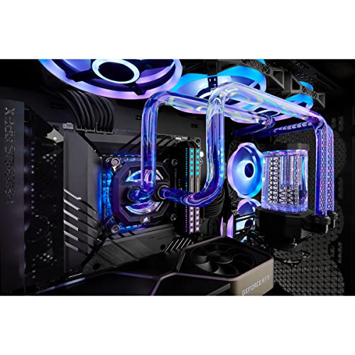 Corsair Hydro X Series iCUE XH305i RGB PRO Custom Cooling Kit (Hardline CPU Cooling Loop, CPU Water Block, D5 Pump/Reservoir Combo, Radiator, 3X... - Image 6