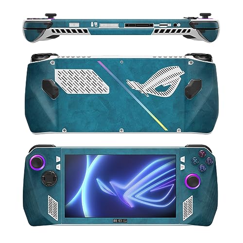Image of MightySkins Skin Compatible with Asus ROG Ally - Blue Strokes | Protective, Durable, and Unique Vinyl Decal wrap Cover | Easy to Apply, Remove, and Change Styles