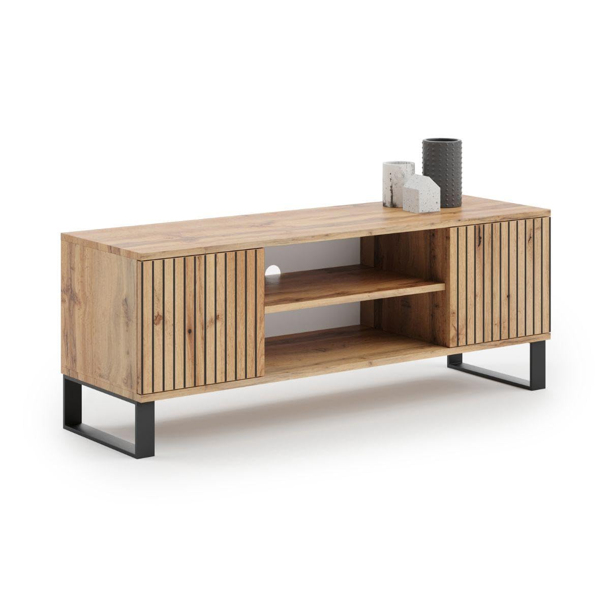 Kobi Mobile Tv 155 Cm Decoro Legno Design - 4
