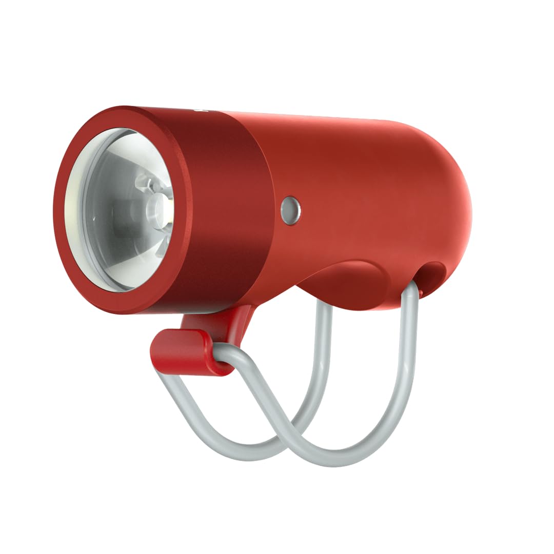 Knog Plug Front - Red Adult Unisex, Red, One Size