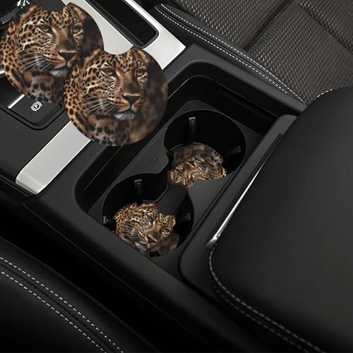 Portavasos para carro 2 piezas antideslizante negro